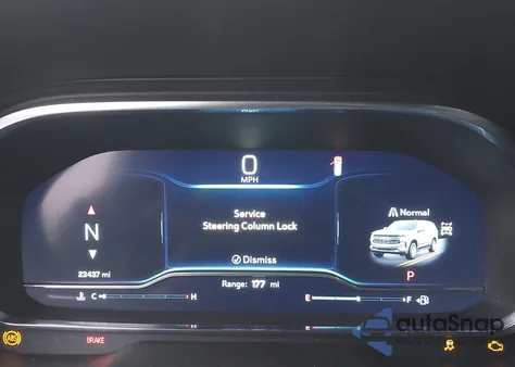 2023 Chevrolet Tahoe 4Wd Premier z USA, uszkodzony, nr VIN 1GNSKSKD3PR534184